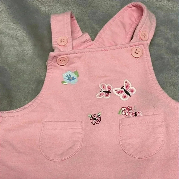 Monkey Bars - Cotton Overalls.  Size 3-6 months - Picture 3 of 4